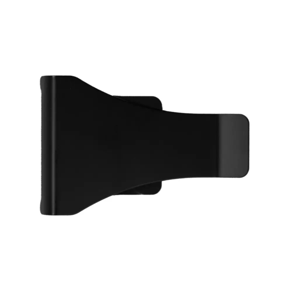 Ferro metal money clip accessory designed for secure cash and card holding.